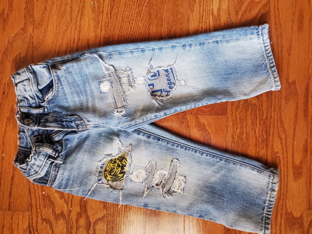 BabyGap 1969 Rip and Repair Denim Jeans